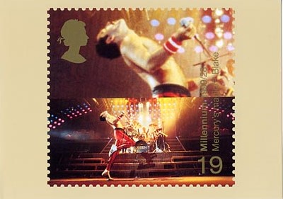 1999 GB - PHQ 208a - The Entertainers' Tale - Freddy Mercury MNH